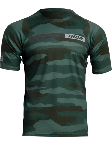 Camisola Assist Ss Camo Gn Xl THOR-MX 2023 5020-0023