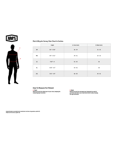 Jersey de màniga 3/4 Airmatic 100% MTB 40018-00006 M