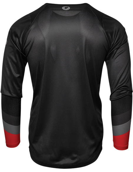 Camiseta Assist Ls Bk/Gy Lg THOR-MX 2023 5120-0053