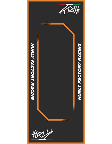 Catifa de treball 53X100 taronja  Hurly Parts HC53100-ORANGE