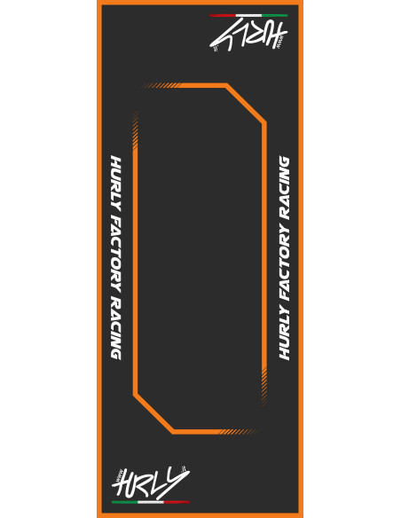 Catifa de treball 53X100 taronja  Hurly Parts HC53100-ORANGE