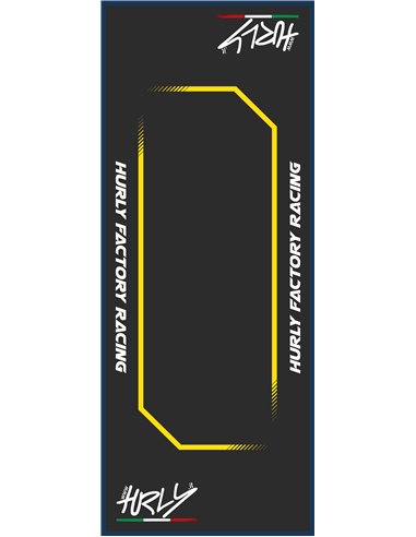 Catifa de treball 53X100 groc/blau  Hurly Parts HC53100 BL/YE