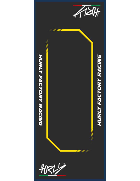 Alfombrilla de trabajo  53X100 amarillo/azul  HC53100 BL/YE Hurly Parts HC53100 BL/YE