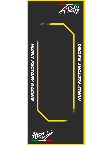 Tapete de trabalho 80X200 amarelo Hurly Parts HC80200-YELLOW