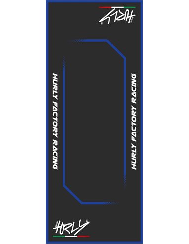 MAT HURLY 160X200 BLUE  Hurly Parts HC160200-BLUE