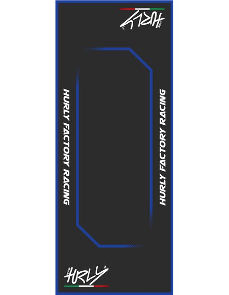 MAT HURLY 160X200 BLUE  Hurly Parts HC160200-BLUE