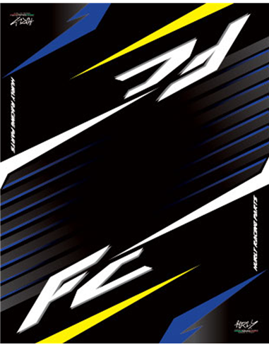 Tapete de trabalho 80x100 FC Hurly Parts MAT80100FC