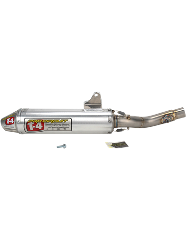 Silenciador de escape T-4 Stainless Aluminium PRO CIRCUIT 4H85600