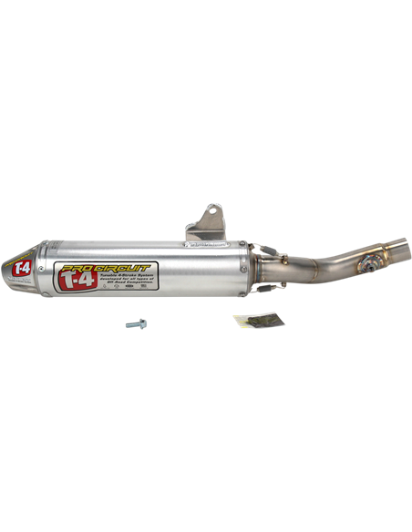 Silenciador de escape T-4 Stainless Aluminium PRO CIRCUIT 4H85600