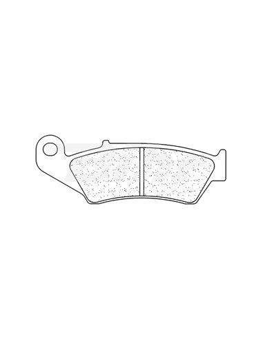 Juego de pastillas sinterizadas CL Brakes (2300A3+) Posición: Delantera.