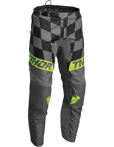 Pantalon de motocross enfant Thor-MX 2022 Sector Birdrock gris/acid 26 2903-2005
