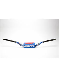 Manillar O2 SCAR S9151BL-BL