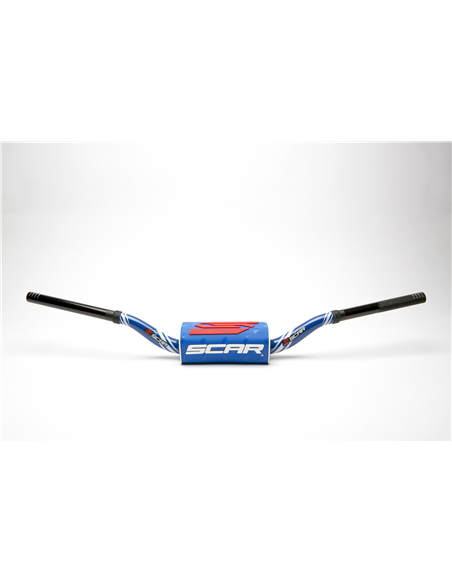 Manillar O2 SCAR S9151BL-BL