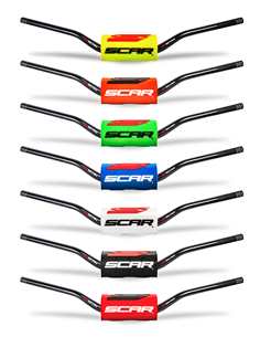 Manillar O2 SCAR S9132WH-WH