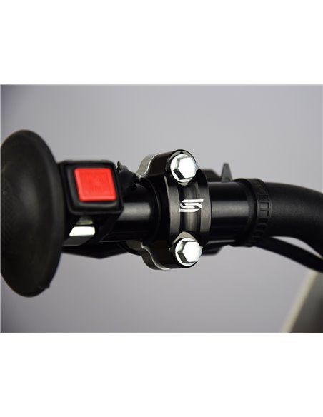 Abrazadera de manillar giratoria universal SCAR RBC1