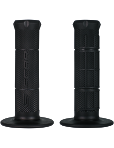 Puños rejilla parcial con patrón fondo romboidal SCAR GOSBLK