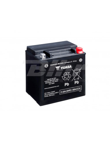 Yuasa YT7B-BS Combipack Battery (with electrolyte)