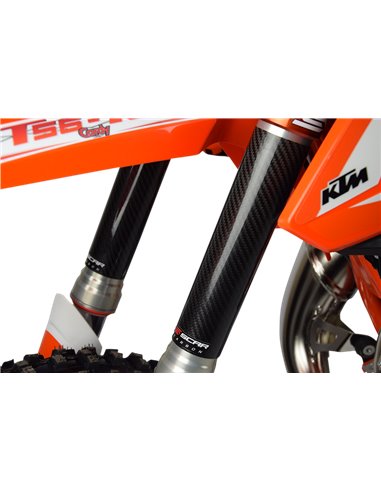 Protector de forquilla SCAR carboni 220X45mm