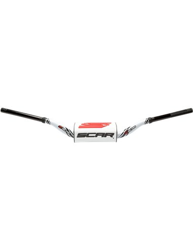 Manillar O2 SCAR S9132WH-WH