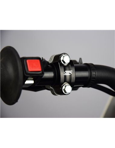 Abrazadera de manillar giratoria universal SCAR RBC1