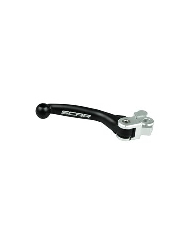 SCAR FLEX brake lever folding black Honda