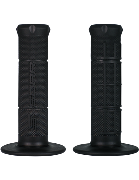 Puños rejilla parcial con patrón fondo romboidal SCAR GOSBLK