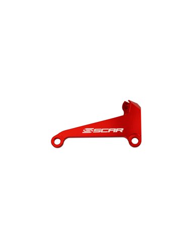 Guide câble d'embrayage SCAR rouge Honda CRF250R CCG202