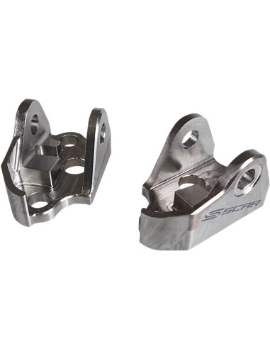 Soporte de estriberas SCAR de titanio Yamaha YZ250/450F