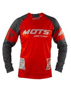 Mots X-STEP Motocross Jersey Red Size S MT2204SR