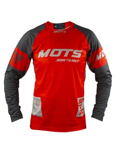 Mots X-STEP Motocross Jersey Vermelho Tamanho XXL MT2204XXLR