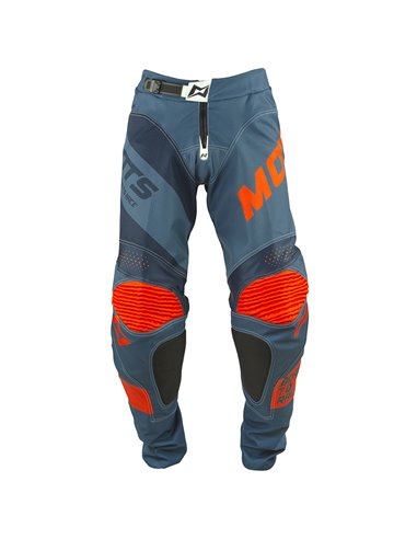 Pantalons de motocròs MOTS X-STEP Gris-Taronja talla S MT3204ST