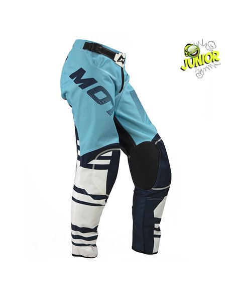 Pantalones de motocross infantil Mots X-JUNIOR Azul Talla L-10 años MT3620LA