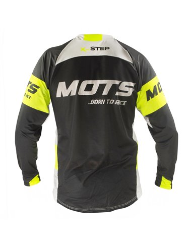 Maillot Motocross Mots X-STEP Gris Taille S MT2206SG