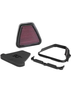 Filtro de aire High-Flow Motocross Xstream Series K & N YA-4518XD
