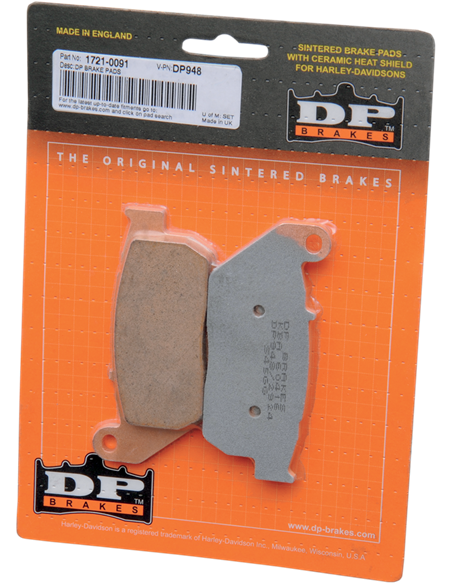 Pastillas de freno sinterizadas estándar DP DP BRAKES DP703