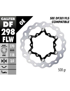 Disco de freno Wave® GALFER DF298FLW