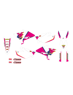 Graphic Kit Retro BLACKBIRD RACING 2242AA