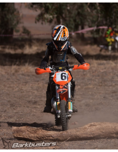 Paramanos EGO Mini – dos puntos de montaje para manillar recto de 22mm BARKBUSTERS EGO-004-00-RD