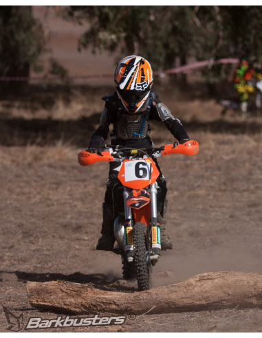 Paramanos EGO Mini – dos puntos de montaje para manillar recto de 22mm BARKBUSTERS EGO-004-00-RD