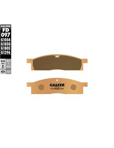 Pastillas de freno sinterizadas HH GALFER FD097G1396