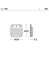 Pastilles de fre sinteritzades MOTO-MASTER 091.421