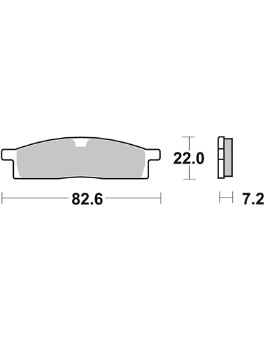 RSI Offroad Racing Sintered Brake Pads SBS 589RSI