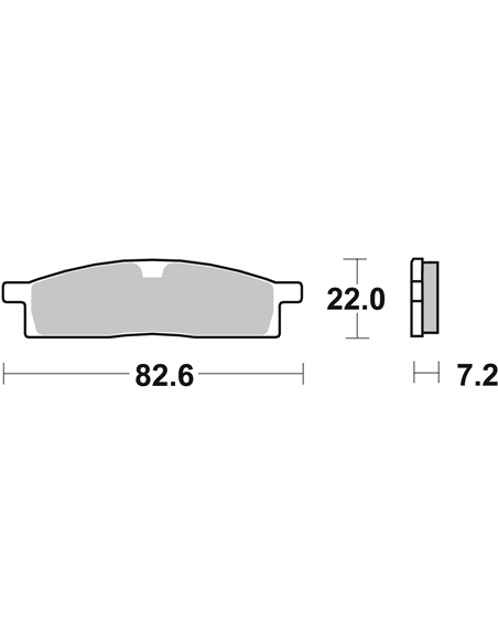 RSI Offroad Racing Sintered Brake Pads SBS 589RSI