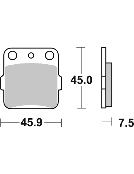 RSI Brake Pads SBS 592RSI
