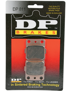 Pastillas de freno sinterizadas estándar DP DP BRAKES DP811