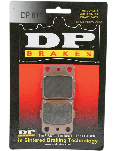 Pastillas de freno sinterizadas estándar DP DP BRAKES DP811