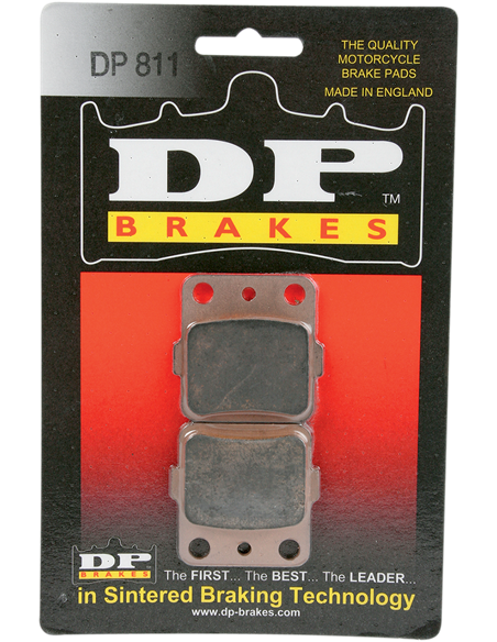 Pastillas de freno sinterizadas estándar DP DP BRAKES DP811