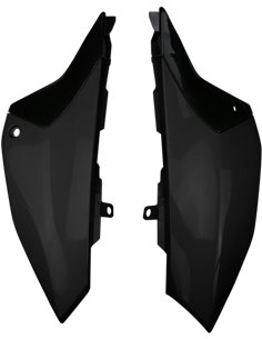 Tampas laterais traseiras UFO-Plast preto Yamaha YZ65