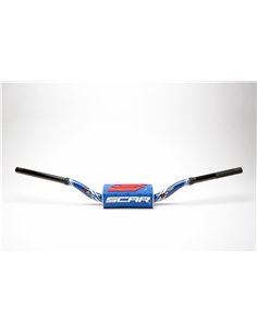 Manillar O2 SCAR S9182BL-BL