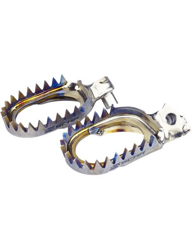 Estriberas de Titanio SCAR Yamaha YZ/YZF